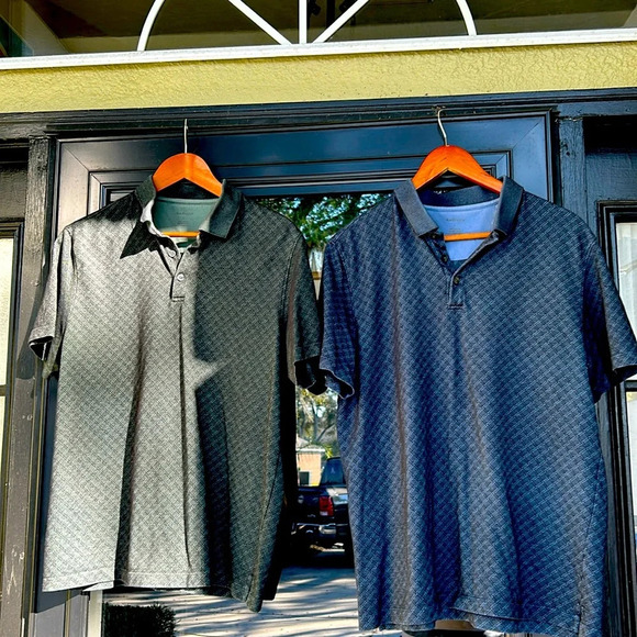 Van Heusen bundle, set (2) of men’s polos 👕 - Picture 1 of 9